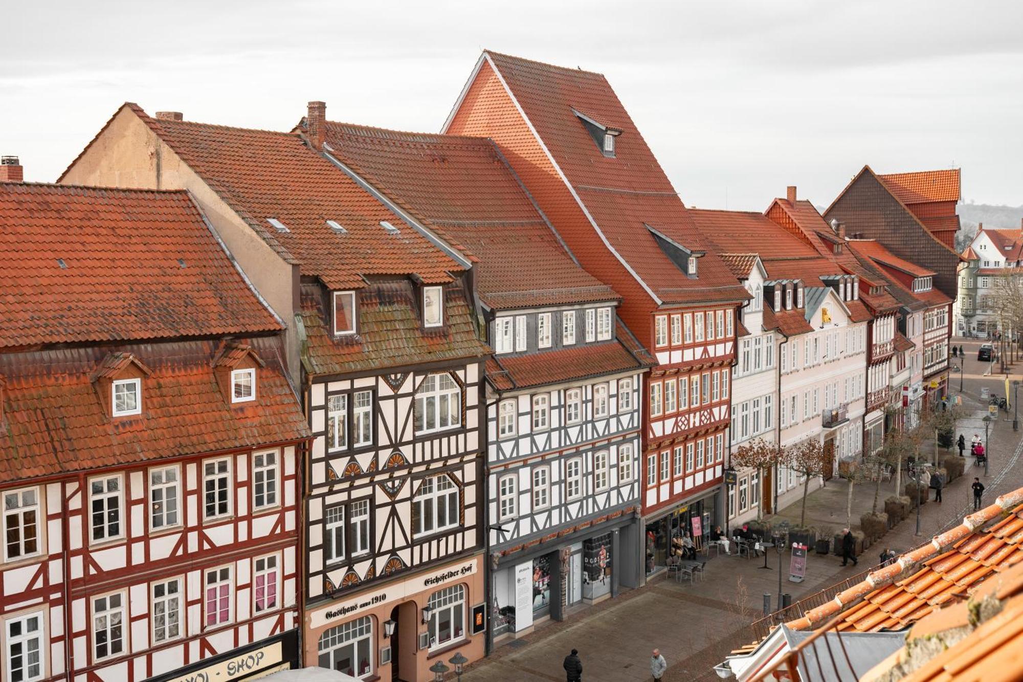 Schoenes Fachwerkhaus Mit Viel Charme In Der Altstadt Duderstadt Exterior foto