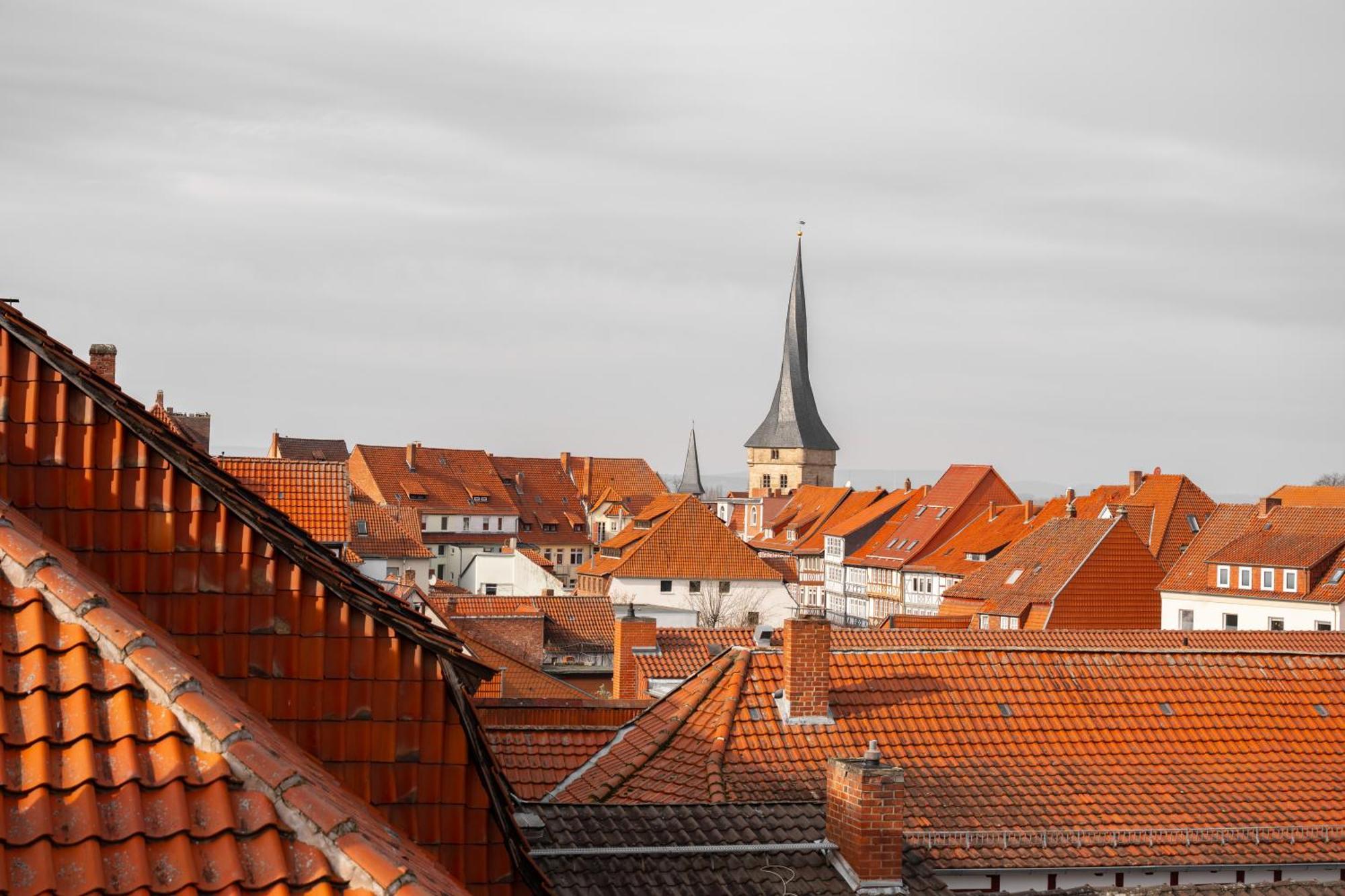 Schoenes Fachwerkhaus Mit Viel Charme In Der Altstadt Duderstadt Exterior foto